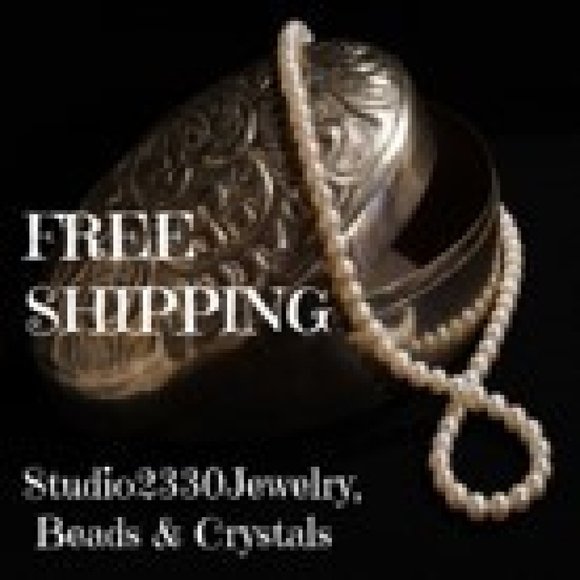 Abalone Shell Dangle Earrings Floral Shaped 925 Silver 1" - Picture 8 of 9